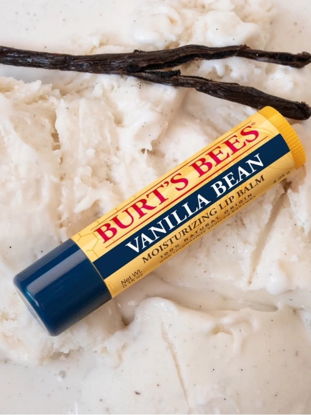 Burt's Bees Vanilla Bean  Lip Balm